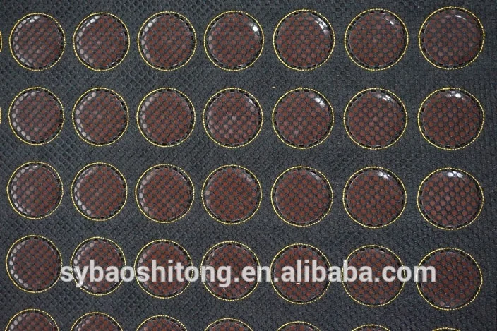 Magnetic therapy Electric Heated Tourmaline Massage mattress Pad