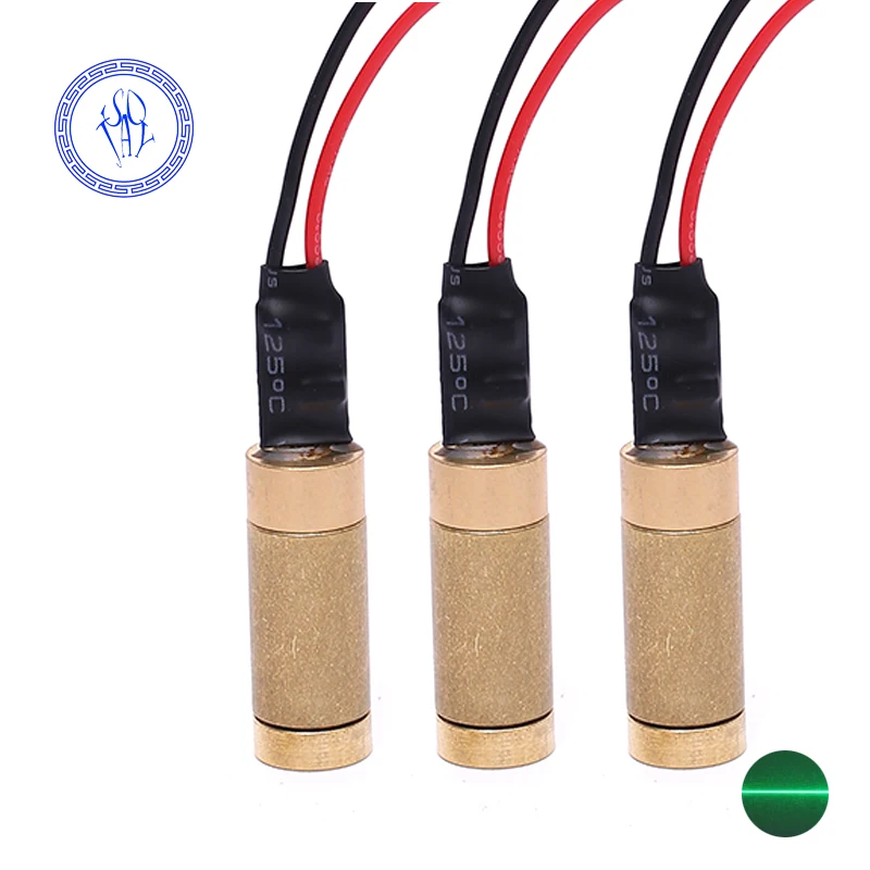 Industry 532nm Line Module Head 5mw Green Laser Diode