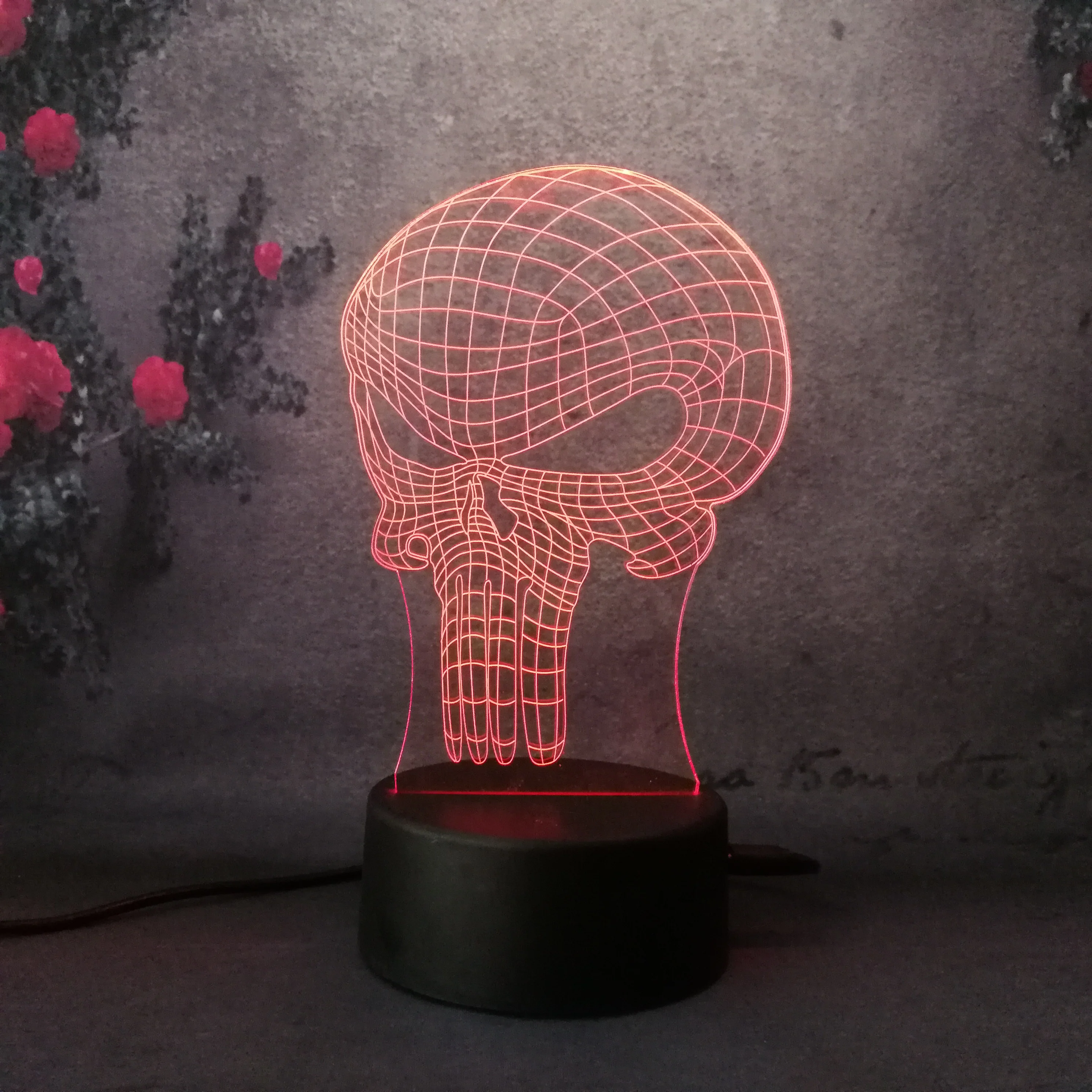 Touch Sensor 7 colorful changing Boy Kids Toy Home Decor Christmas Gift Battle Royale Game PUBG TPS SCAR-L Rifle LED Night Light