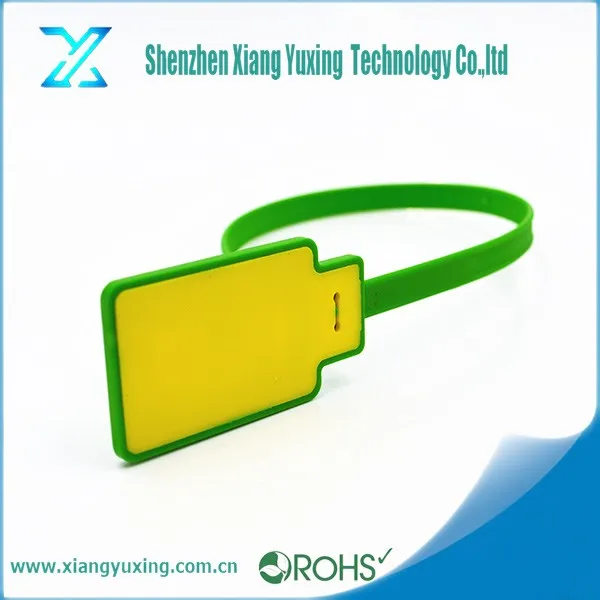 RFID галстук zip печать тег пассивный rfid тегом