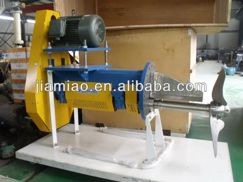 
paper pulp chest use stainless steel mixer 