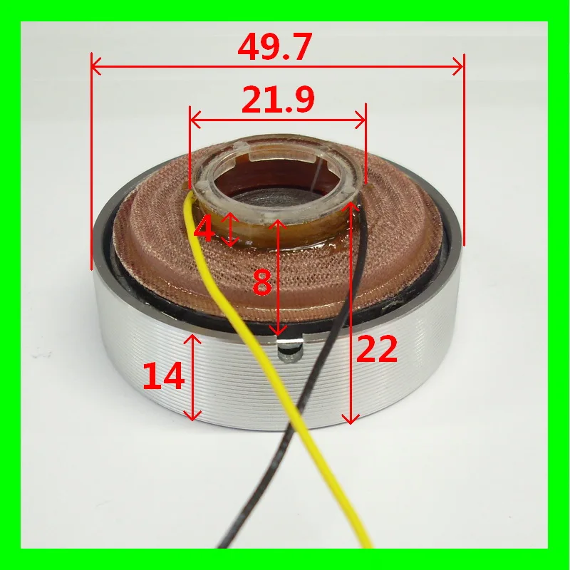 
48mm vibration tactile transducer loudspeaker driver 
