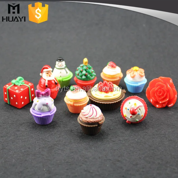 wholesale mini cute colorful christmas cupcake lip balm container