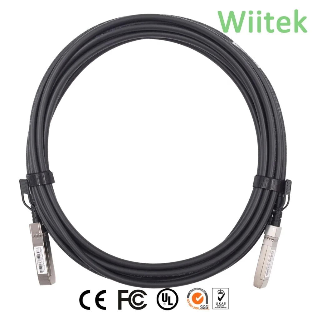 10G SFP+ to SFP+ Direct Attach Cable, SFP+ DAC AOC Cables, HuaWei Arista Juniper HP Compatible SFP-H10GB-CU7M