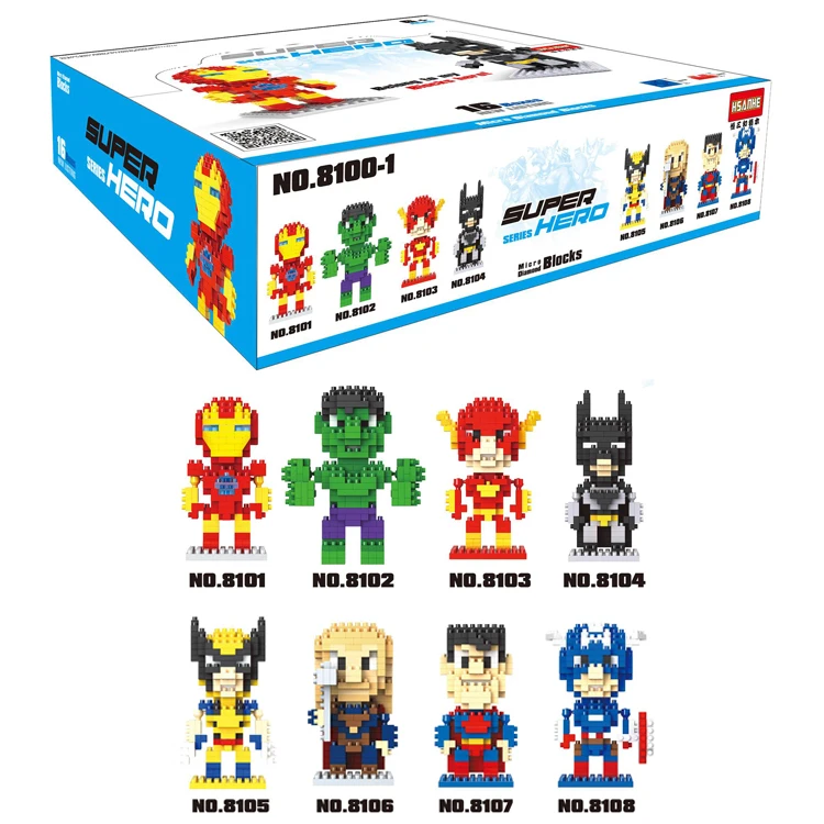 China wholesale 1550pcs nano intellect construction diy building block toy