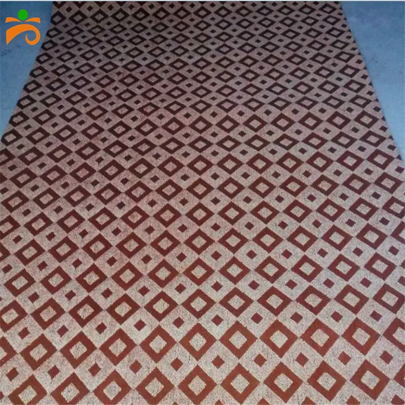 Needle punch double color jacquard home corridor office hotel carpet
