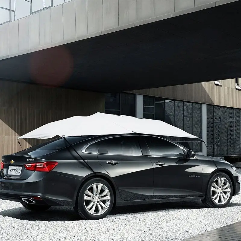 SUNCLOSE fastend на крыше водонепроницаемый караван покрытие автомобиля от солнца