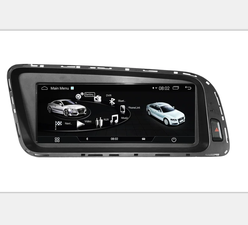 8.8' Android 10.0 Car dvd player Radio Stereo Audio Multimedia Player GPS Navigation 8G RAM 128G ROM  For Audi Q5 2009-2016