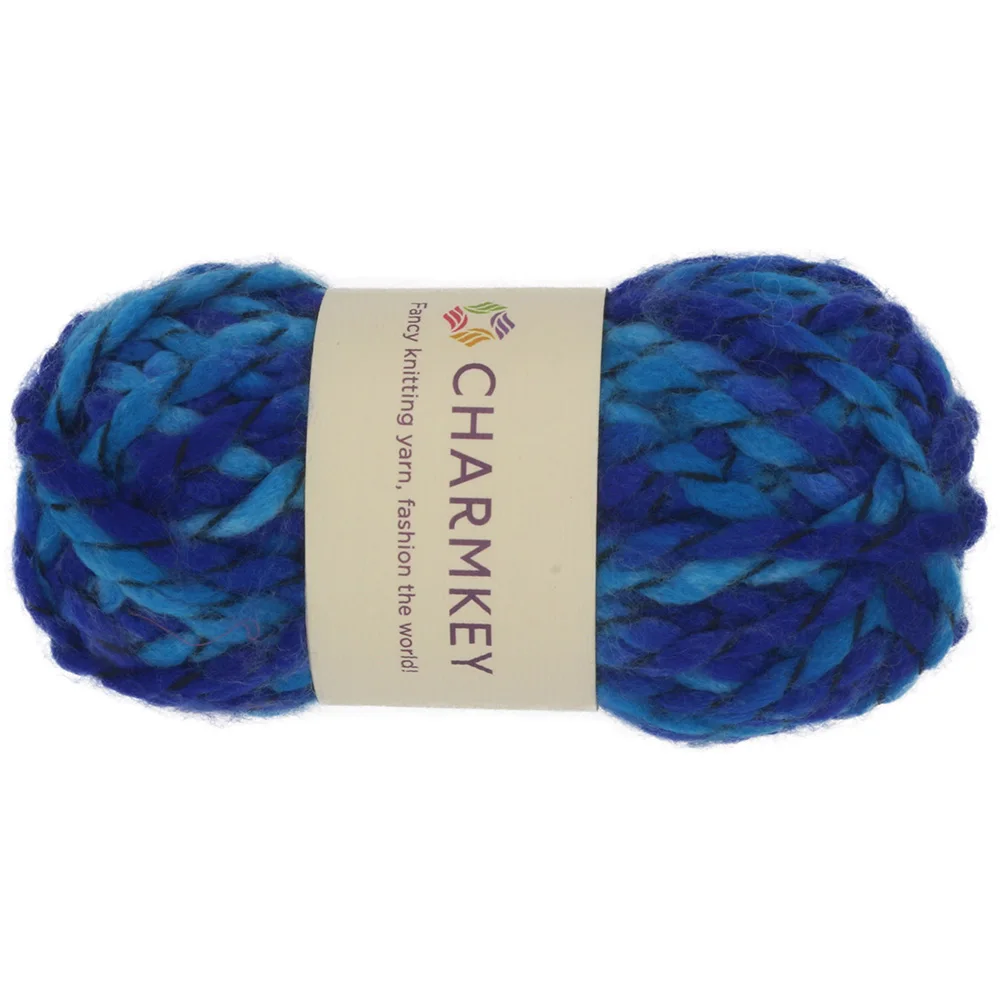 Charmkey, акриловая пряжа, необычная пряжа для вязания, ПОЛИЭФИРНАЯ ТЕКСТУРИРОВАННАЯ пряжа