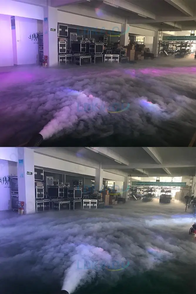Water low fog machine 3000w for wedding stage