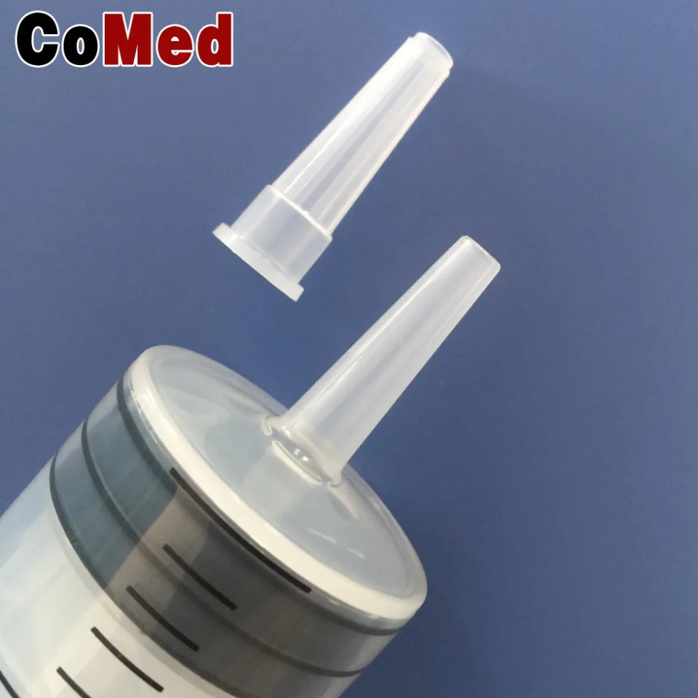 Disposable plastic catheter tip feeding syringe 100ml