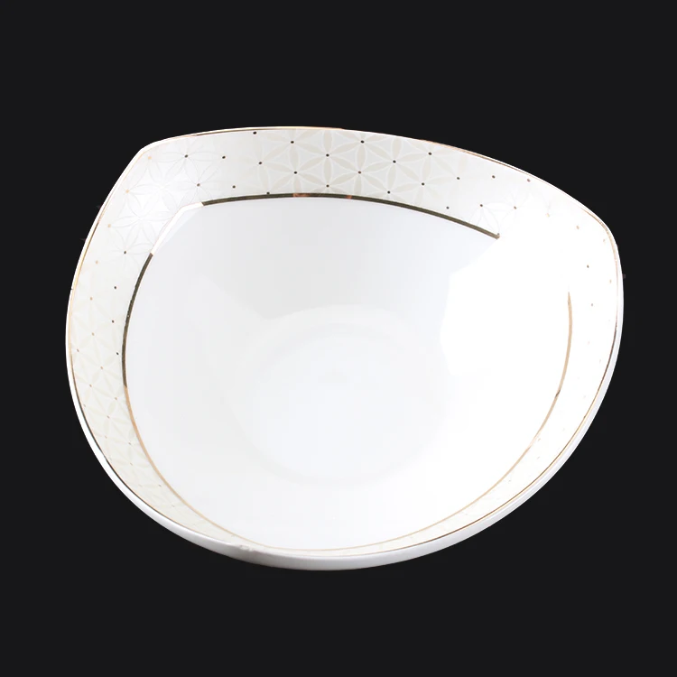 Manufacture custom custom modern tableware with flower decal fine bone china dinnerware set