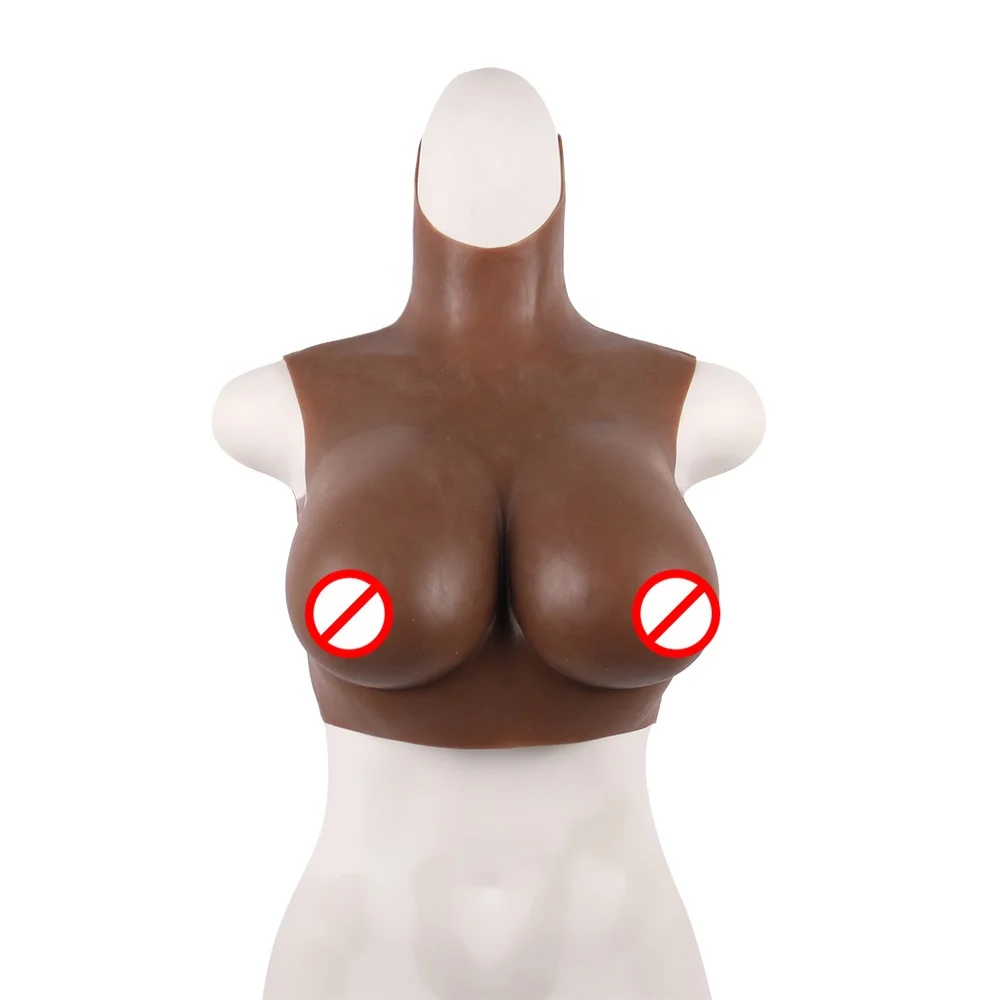 E cup Top quality artificial crossdress silicone breast forms for man