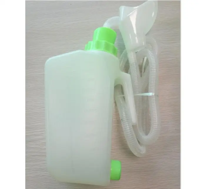 Unisex urine bottle anti-reflux urinal large capacity tbuing urine bottle
