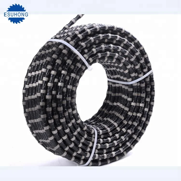 11.5 * 40 * 6 mm  Diamond Wire Rope Saw for Marble Stone Cutting