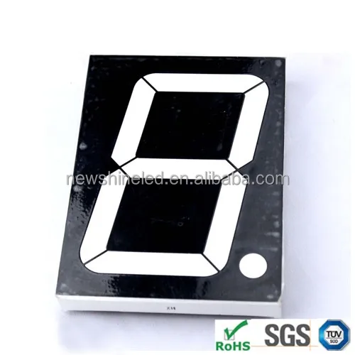 Factory supplier 1.8 inch fnd 7 seg display 1 digit large digital display for large size led seven segment display