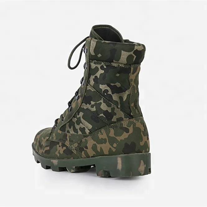 2018 New Style Army Suede Jungle Tactical Combat Camouflage Military Boot