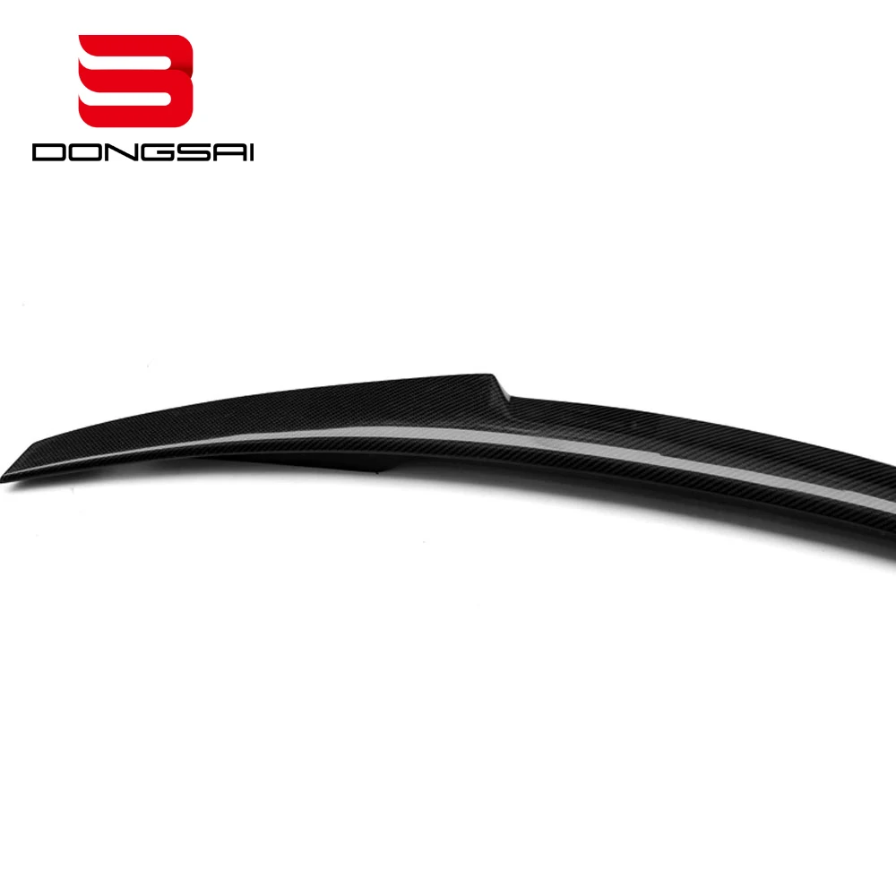 M4 Style Carbon Tail Wing Rear Trunk Lip Boot Spoiler Ducktail for Audi A5 S5 RS5 B8 2008+