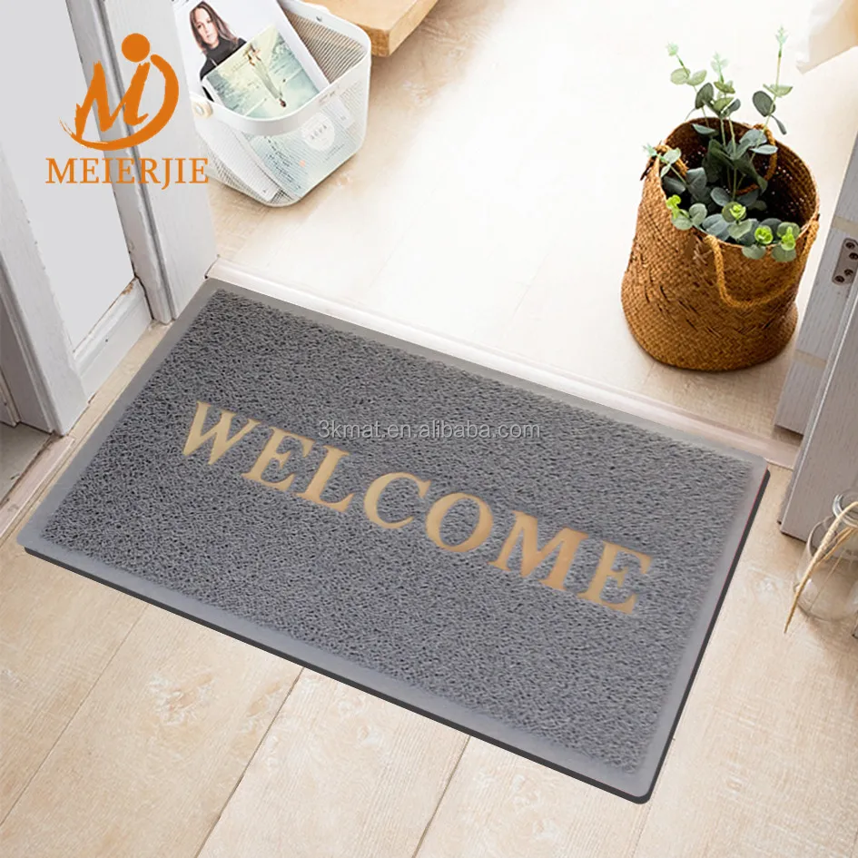 Noodle Coil Spaghetti non slip pvc door mat