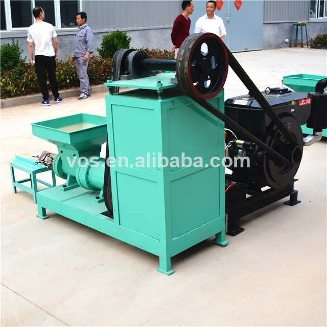 High efficiency charcoal making machines/wood sawdust briquette press machine/biomass waste briquetting machine line