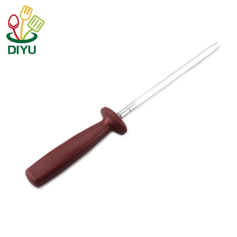 2021 wholesale stainless steel kitchen sharpening tool professional knife sharpener rod