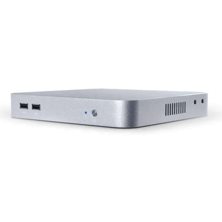 J1900 fanless box Mini PC  Barebone,Integrated Graphics Intel HD support full HD
