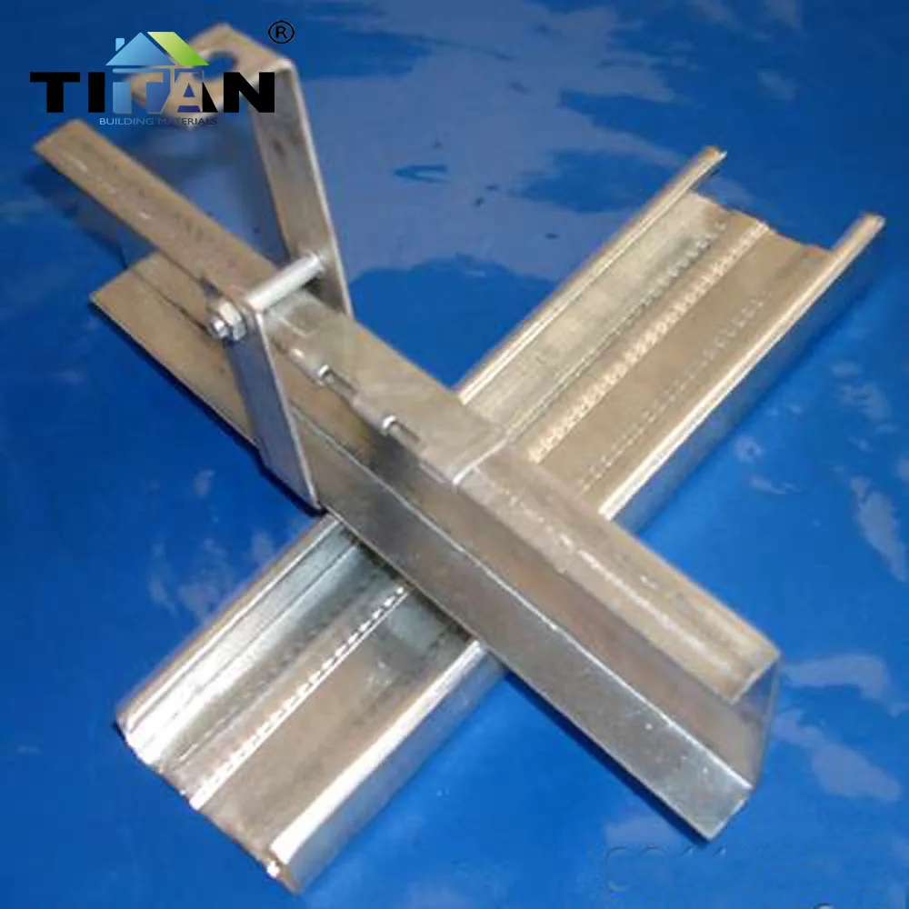 Galvanized Steel Profiles For Gypsum Metal Studs Track