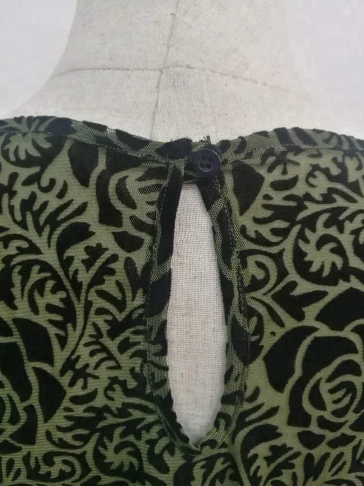 Velour Tops and Clothing Middle-aged and Elderly Women Blouses & Tops Shirt / Blouse for Women Floral Pattern OEM Service Custom