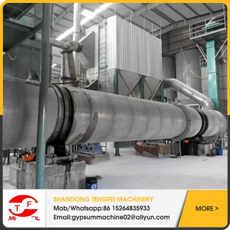 Высокопроизводительный гипсовый порошок/штукатурная машина для производства Парижа
