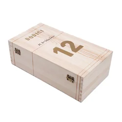 Pine Wood or Paulownia Wood Custom Case Display Perfume Essential Oils Bottle Box