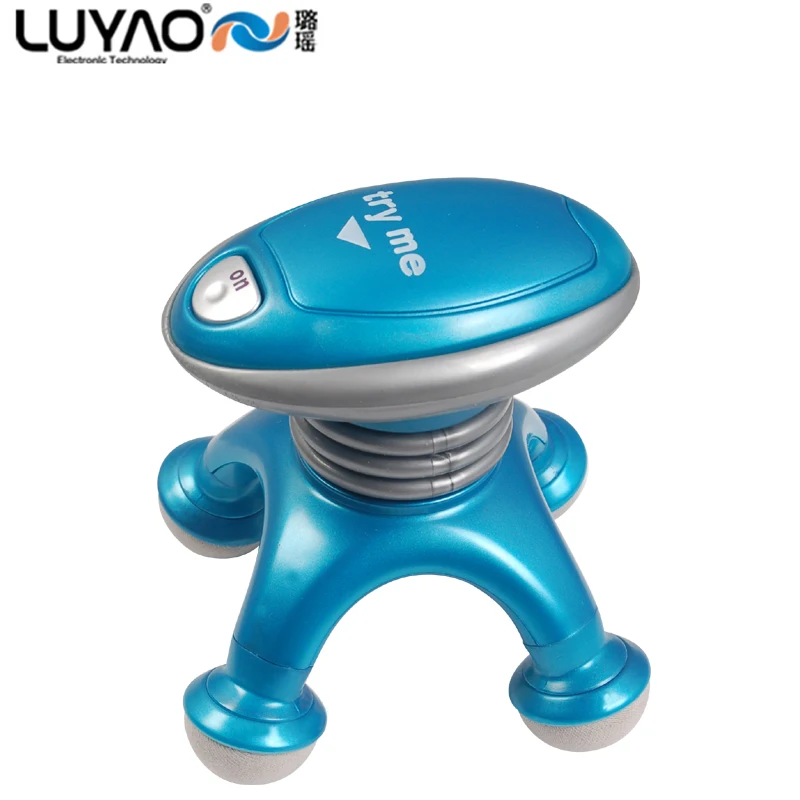 Electric battery operated mini massager plastic hand massage