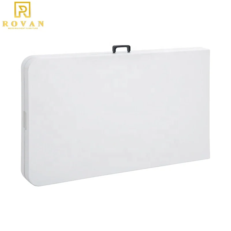 HDPE table for wedding and events rectangular tables plastic folding dining table