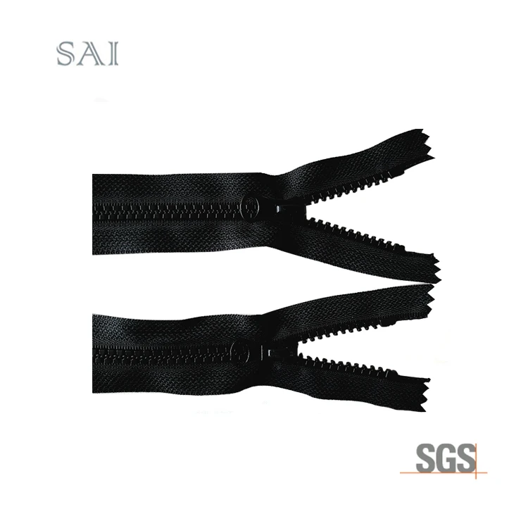 10# two way Bottom to bottom Factory sale  Plastic Zipper