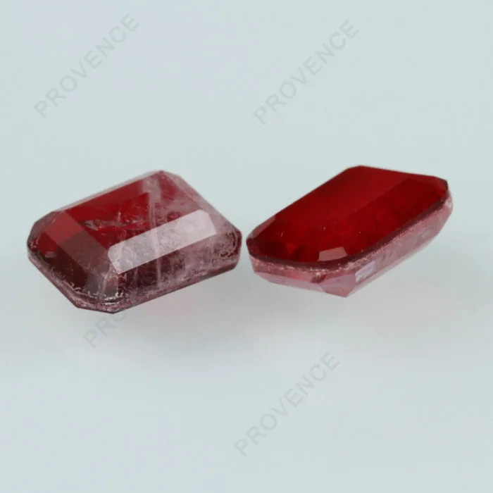 Wholesale Price Imitation Natural Ruby Synthetic Crystal Glass Gems