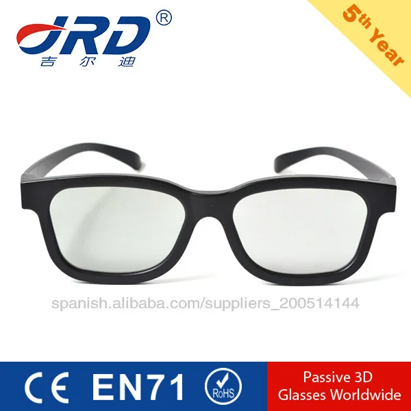 
Plastic Circular Polarized 3d Glasses for 3d Cinema Fit for Reald , Xpand, Masterimage Systems 
