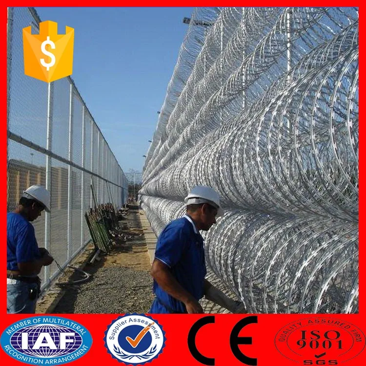 Высокое качество забор из колючей проволоки