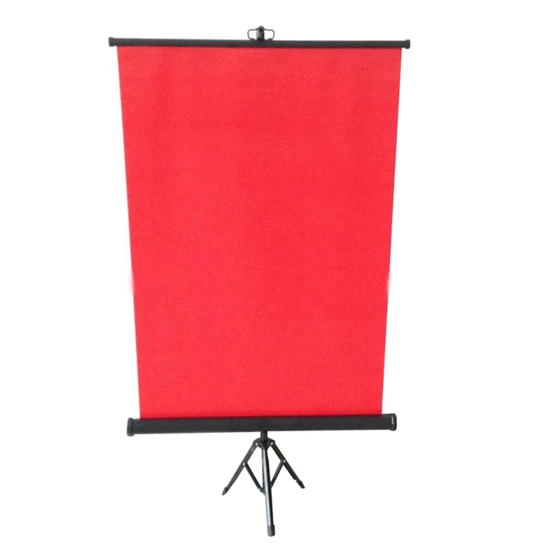 
Portable Photography Red background screen with tripod stand for passport backdrops 