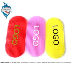 new style magic tape for barber hair salon cutting bang Custom Logo printed and shape hair gripper hair accessories for barber