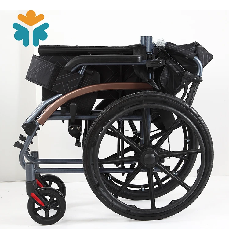New Design Aluminum Ultra Lightweight Manual Wheelchairs for Elderly