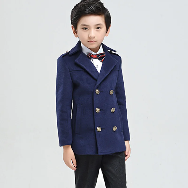 Custom Kids School Uniform Blazer for Primary and Kindergarten Boys Korean School Uniform