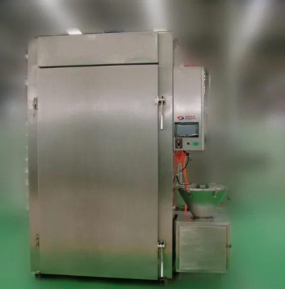 Mechanical and electrical barbecue trolley smokehouses smoked chicken smoker machine equipment