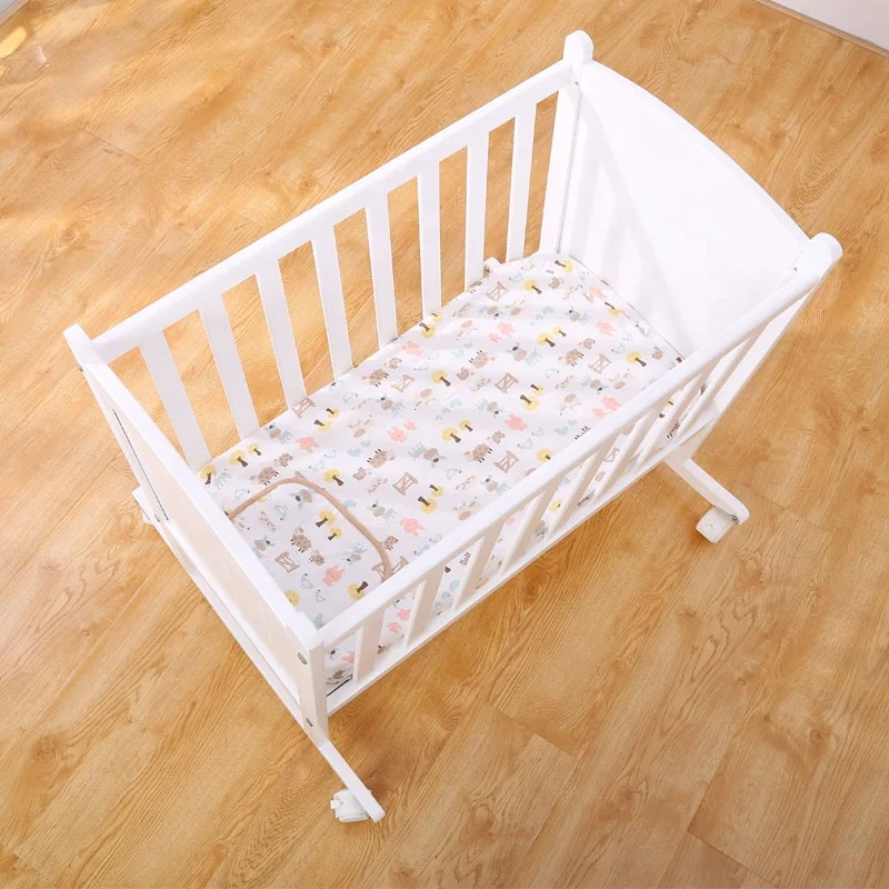 factory price wooden baby swing bed cradle for sale
