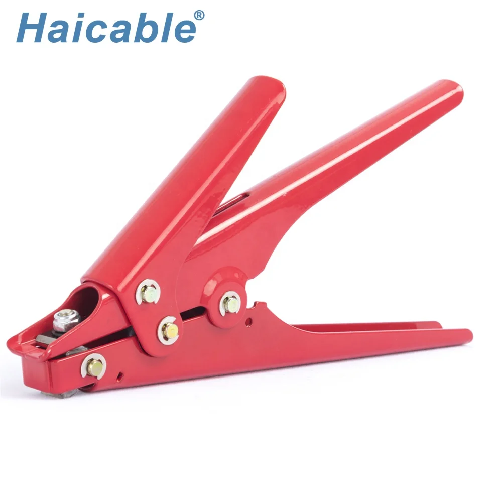 Nylon Cable Tie Tension Tool HS-519 Width 9mm Plastic Cable Tying Tools