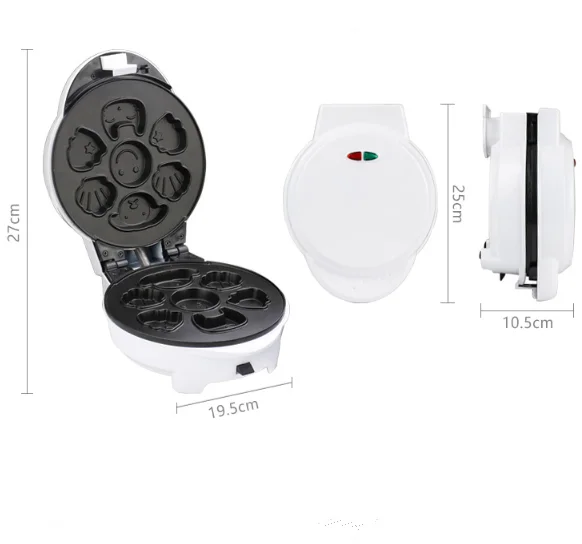 220v children DIY homeuse rechargeable plate new bubble waffle cone maker
