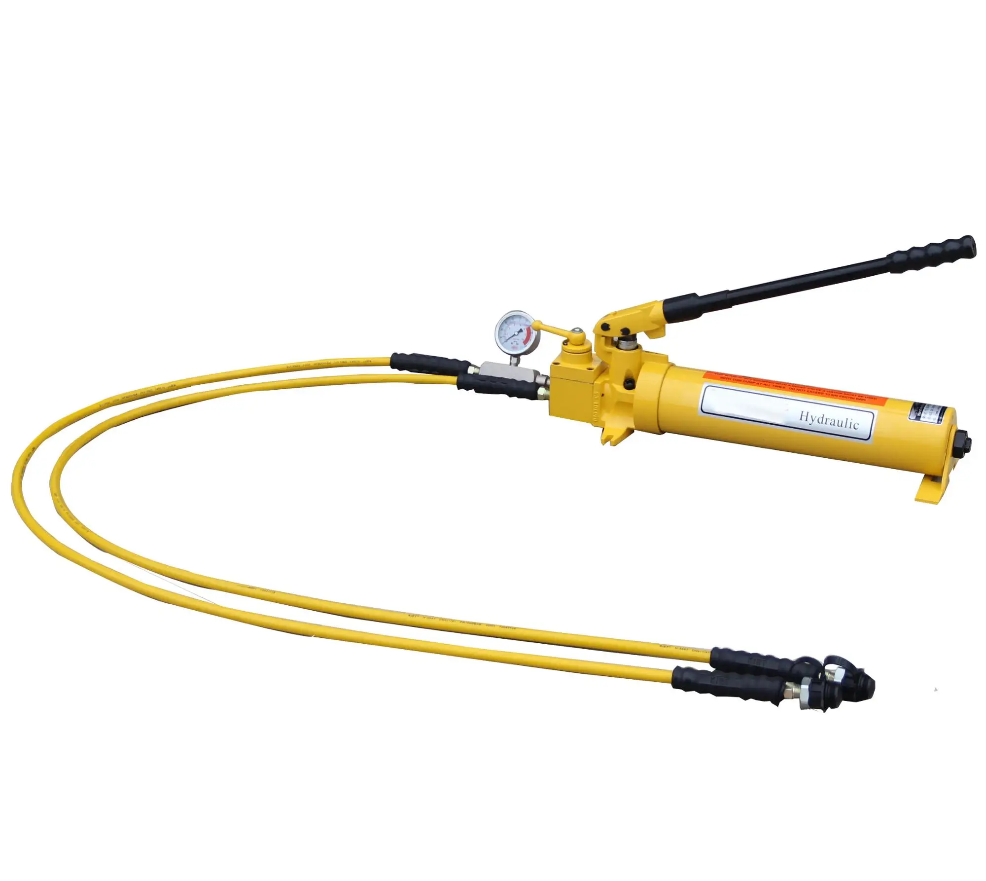 Portable steel single action  2  speed 700Bar  hydraulic hand pump