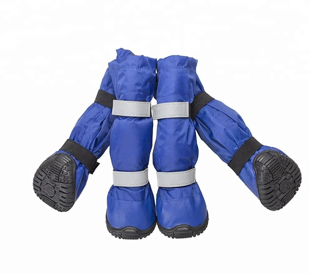 Hot Sale Dog Accessories Waterproof Long Legged Anti-slip Pet Warm Boots In Winter Dog Shoes