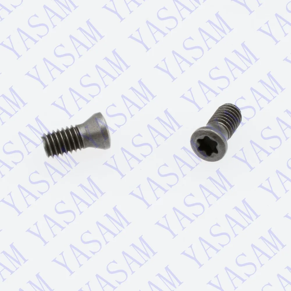 SCODAK TSW-408 DSW-307 TSW-2250 M3X7 torx star drive screws for CNC milling cutter