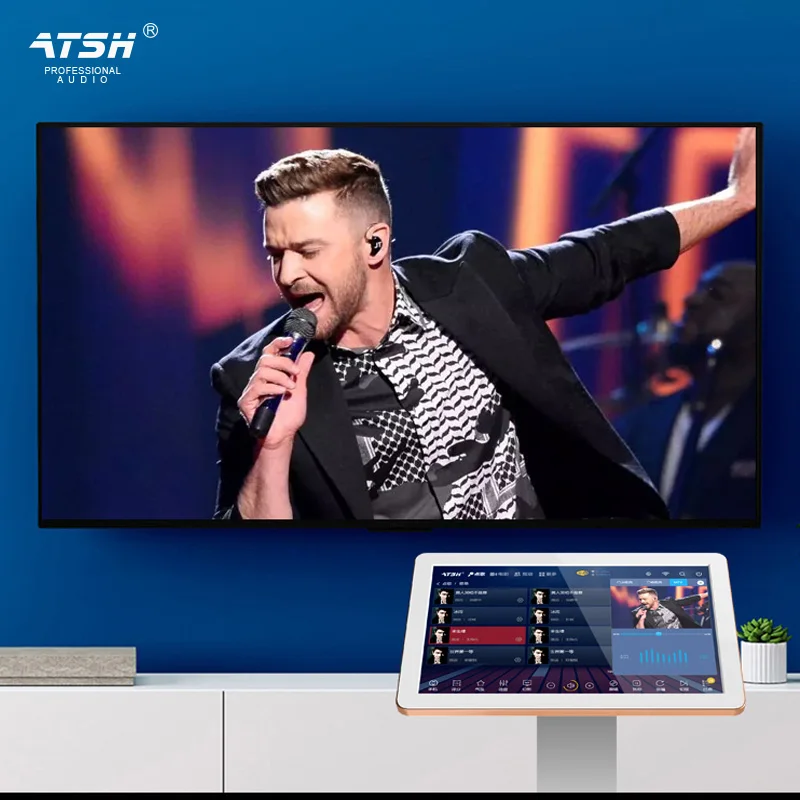 Оптовая продажа с фабрики, мобильный телефон ktv по запросу, аудиокомплект для караоке, голосовой динамик по запросу, динамик