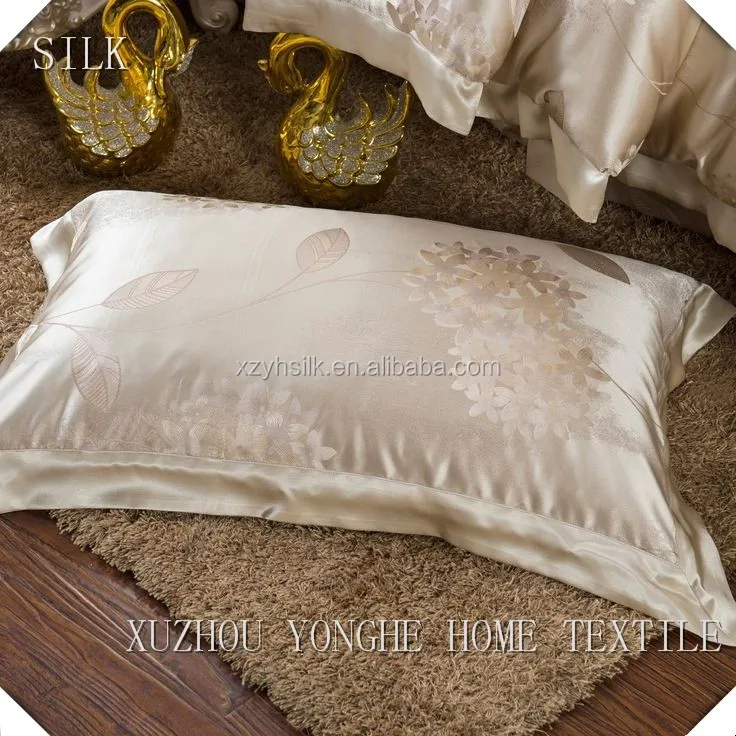 19 mm Dobby 100% Silk Quilt Cover Set Silk Duvet Cover Sets