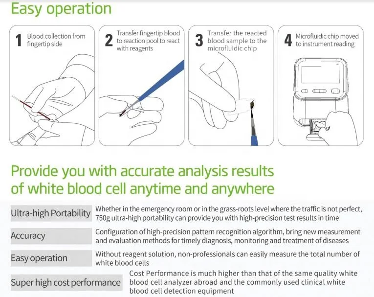 White Blood Cell Counter Machine/White Blood Cell Analyzer price MSLBX01